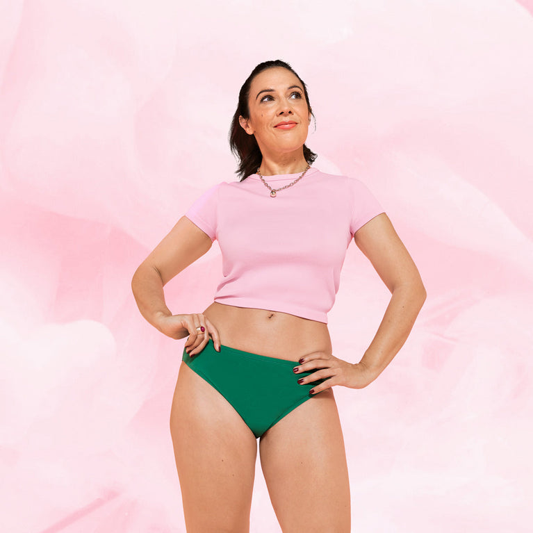 Essentials Brazilian Heavy Malachite Green Steph green