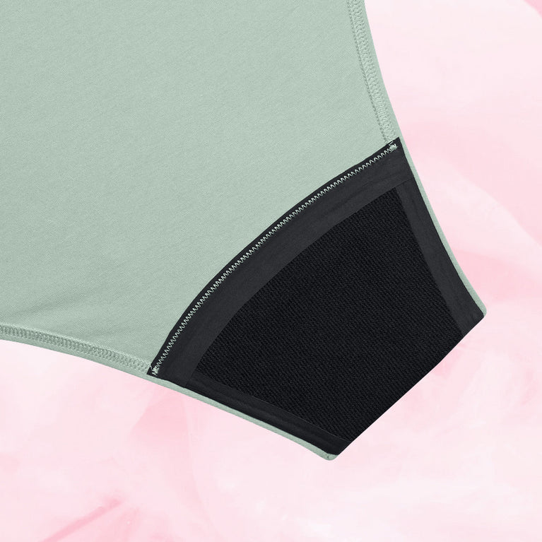 Essentials Brazilian Moderate Alpine Frost Gusset Back