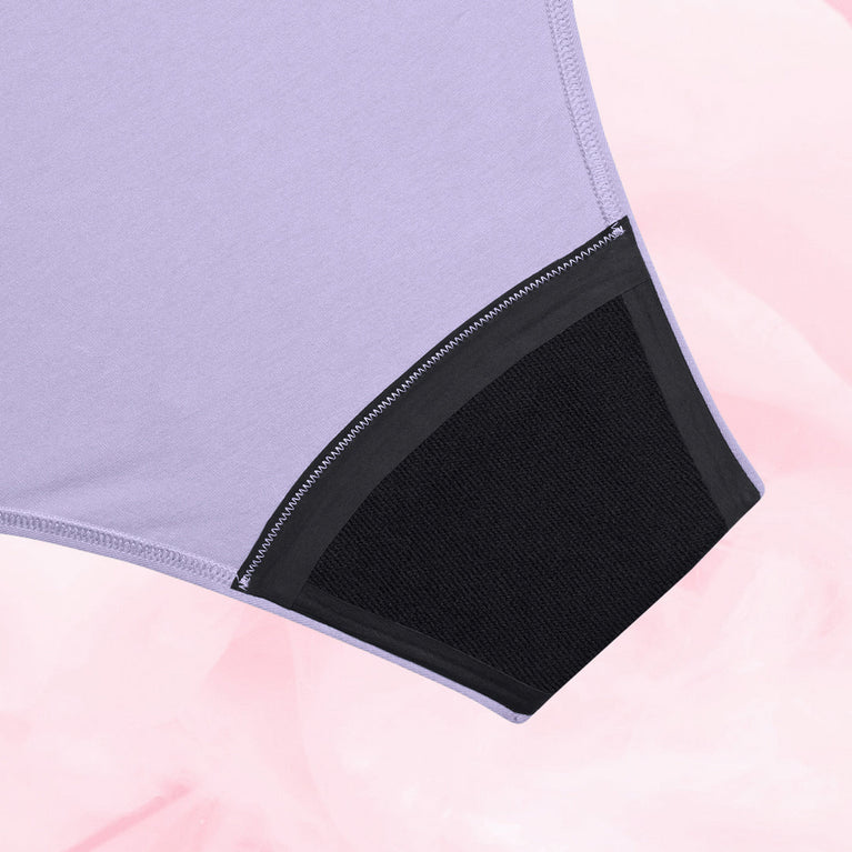 Essentials Brazilian Moderate Lavendel Gusset Back