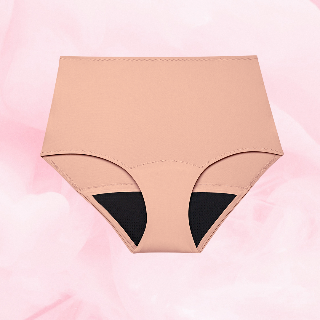 High Waist Discovery Set featuring women's underwear, showcasing a sleek, minimalistic design for comfort and style, part of a protective and empowering collection.