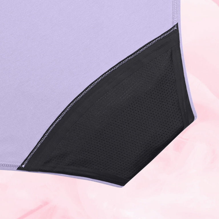 Essentials Hipster Heavy Lavender Gusset Back