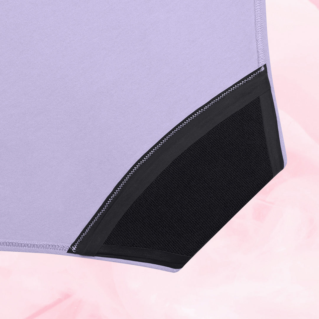 Essentials Hipster Moderate Lavender Gusset Back lavender