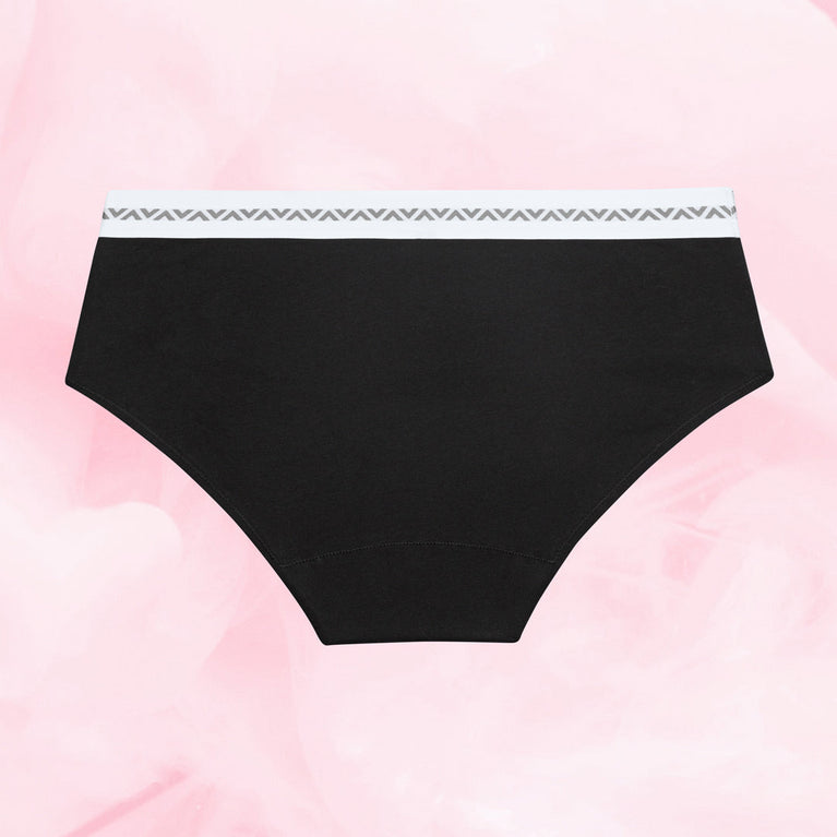 Essentials Hipster Waistband Light Black Back