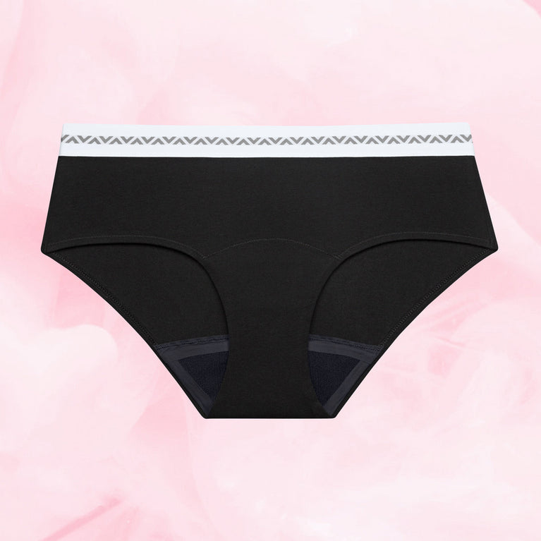 Essentials Hipster Logo Waistband Moderate Period Pants