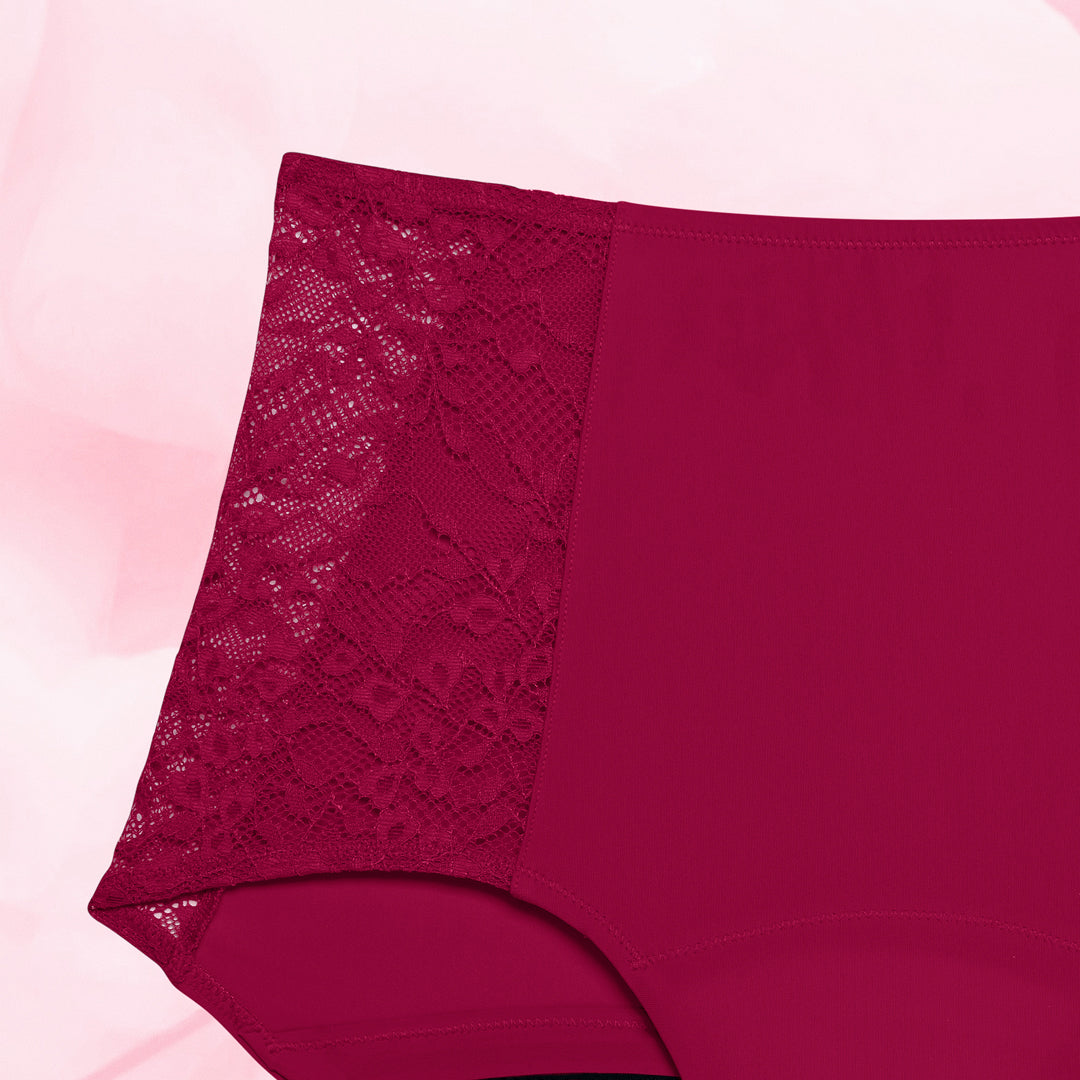 High Waist Floral Heavy Period Pants