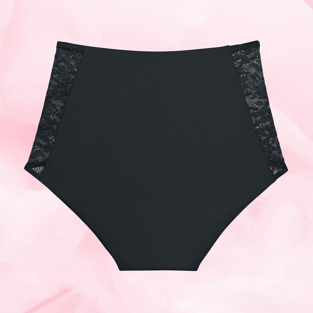 High Waist Floral Moderate Period Pants