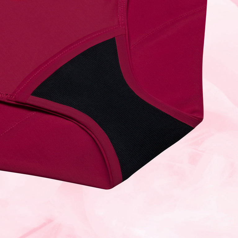 High Waist Dots Moderate Period Pants