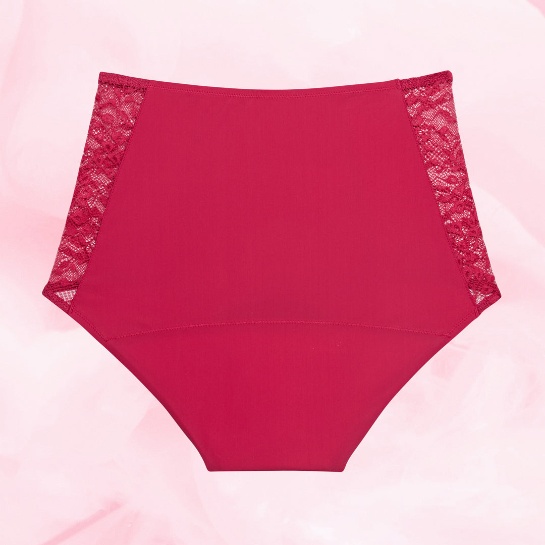 High Waist Floral Heavy Period Pants