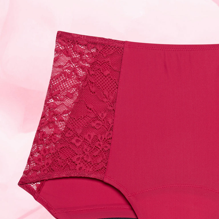 High Waist Floral Heavy Period Pants