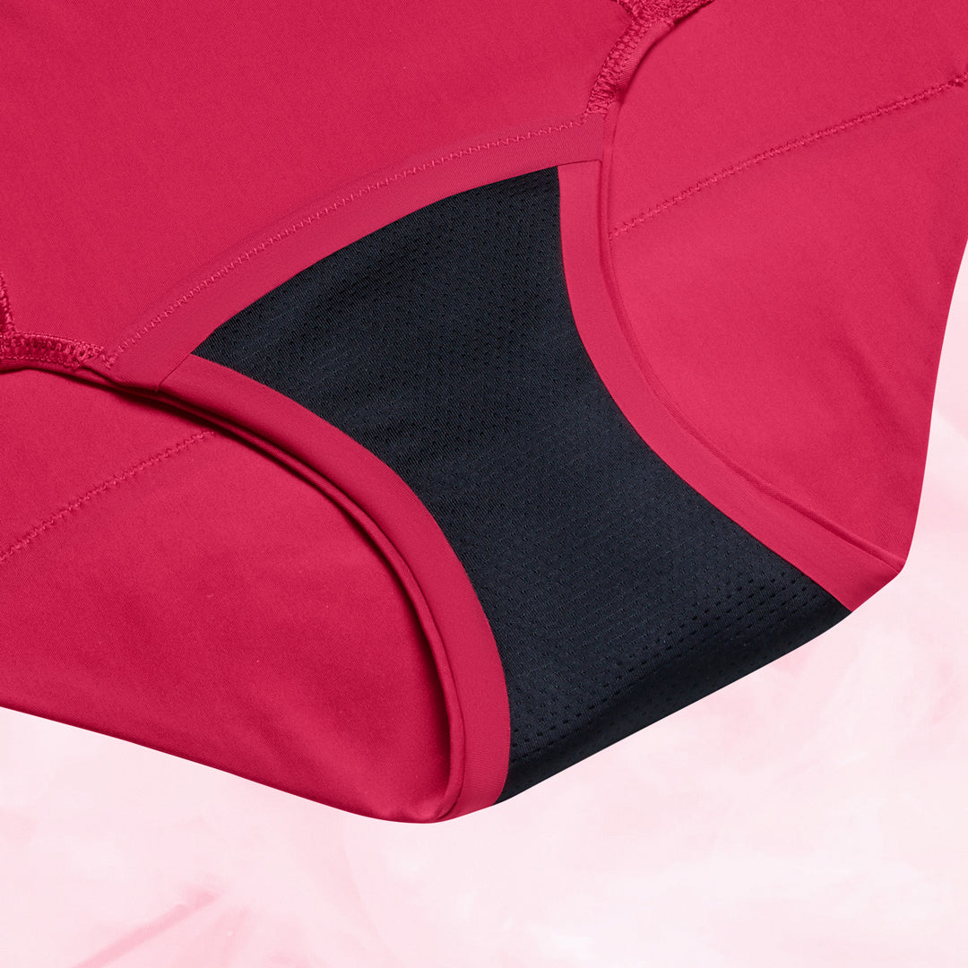 High Waist Floral Heavy Period Pants