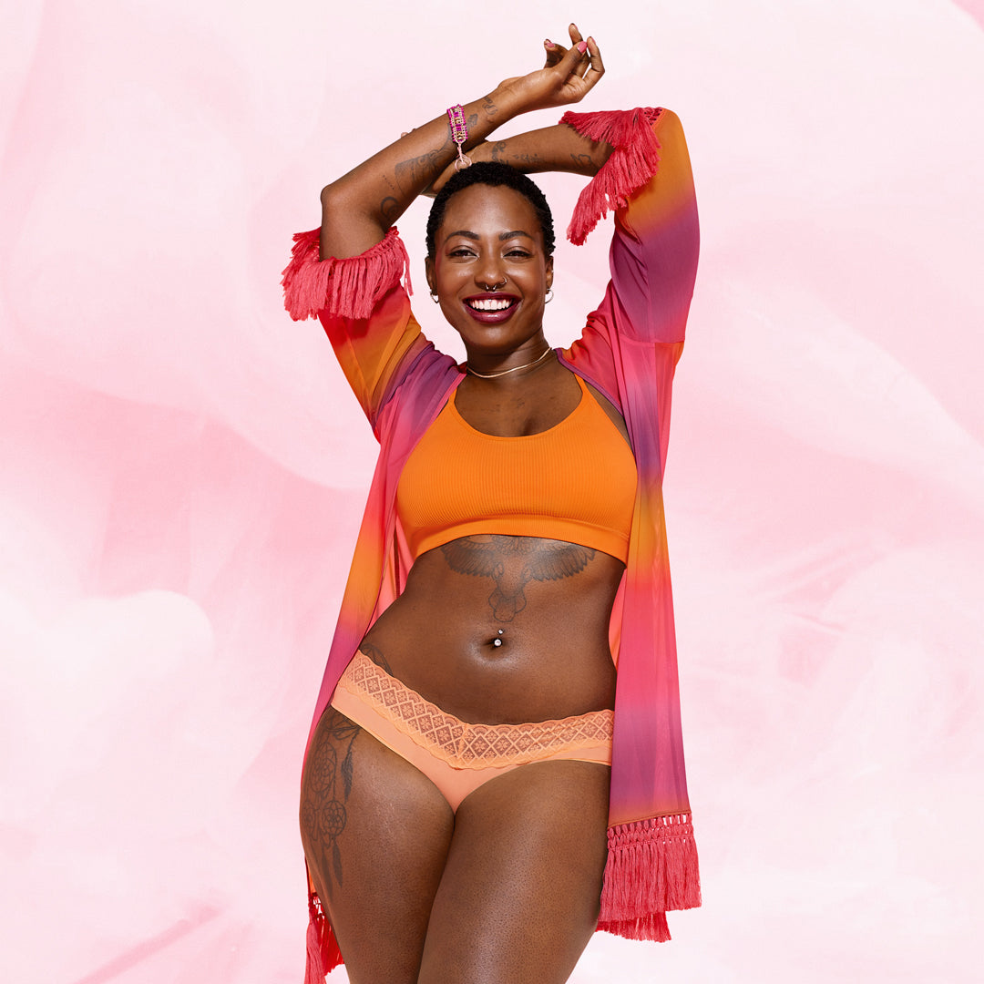 Brazilian Moderate Apricot Period Pants