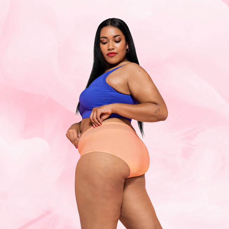 Hipster Full Lace Heavy Period Pants