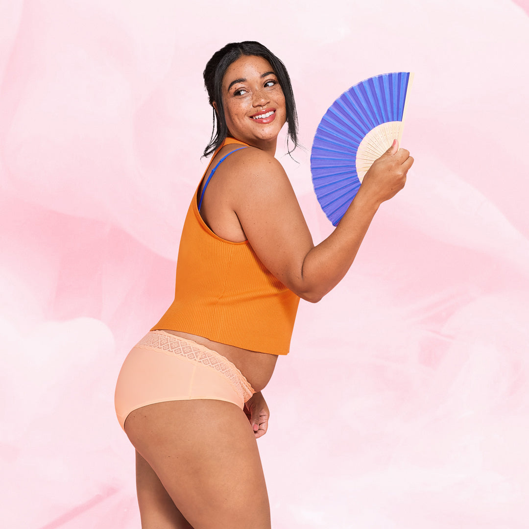 Hipster Full Lace Moderate Period Pants