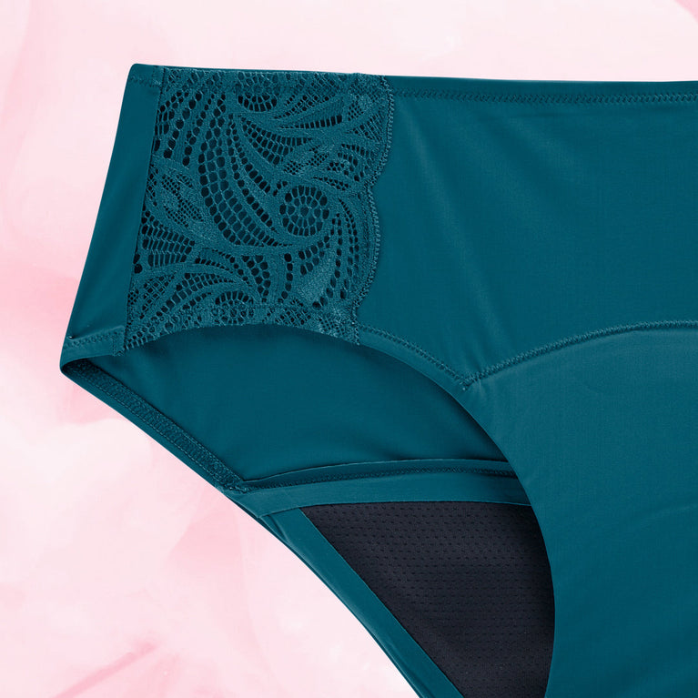 Hipster Side Lace Heavy Period Pants