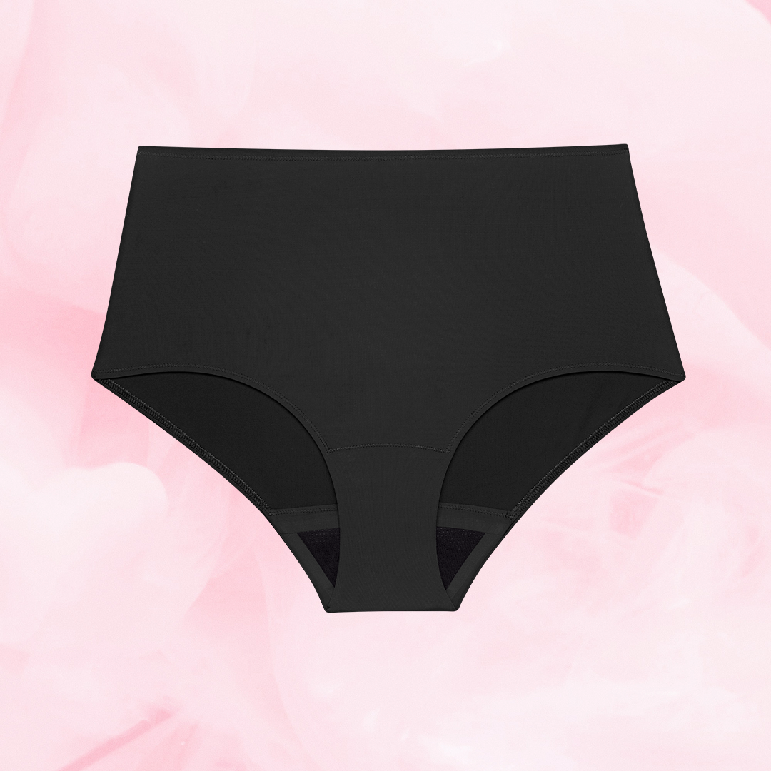 ComfortFit High Waist Light period pants featuring a sleek design and tailored fit, ensuring 12-hour protection with innovative TriTech Performance technology.