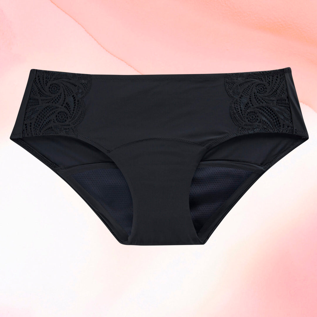 Hipster Heavy Black 1 piece per pack Period Underwear