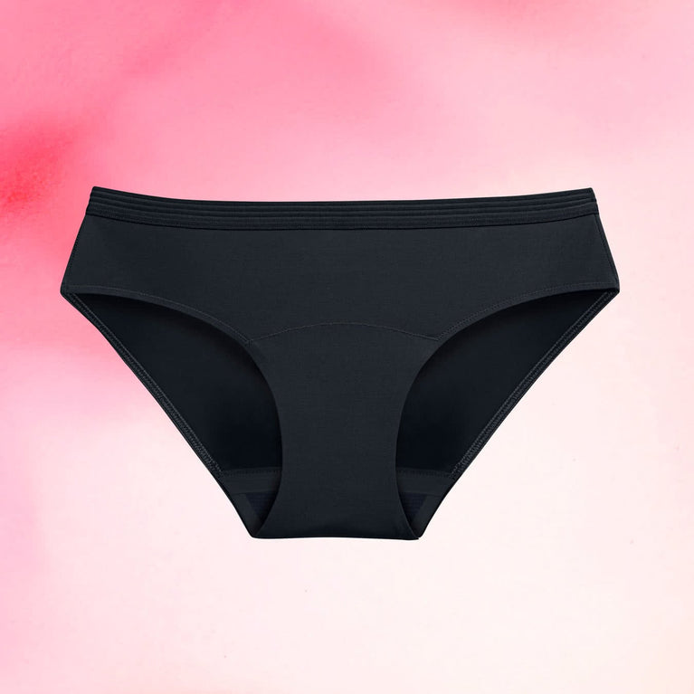 Bikini Basic Light black Period Pants